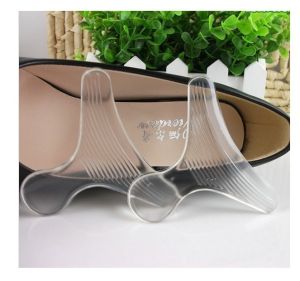2Pcs Ledakan Lembut Silicone High Heel Pad Perawatan Kaki Sol Heel Cushion Sepatu Sisipan