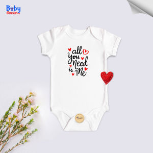 My First Valentine’s Day Baby Onesie Vol. 3 | 0–12 Months Cotton Bodysuit for Baby Boy & Girl