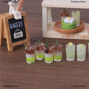 [COD] Technicolore ของเล่นเครื่องดื่มน้ำแข็งขนาดเล็ก2ชิ้น ถุงเครื่องประดับภูมิทัศน์ไมโครอุปกรณ์ของเล่นบ้านตุ๊กตาของตกแต่งห้องครัวของขวัญสำหรับเด็ก