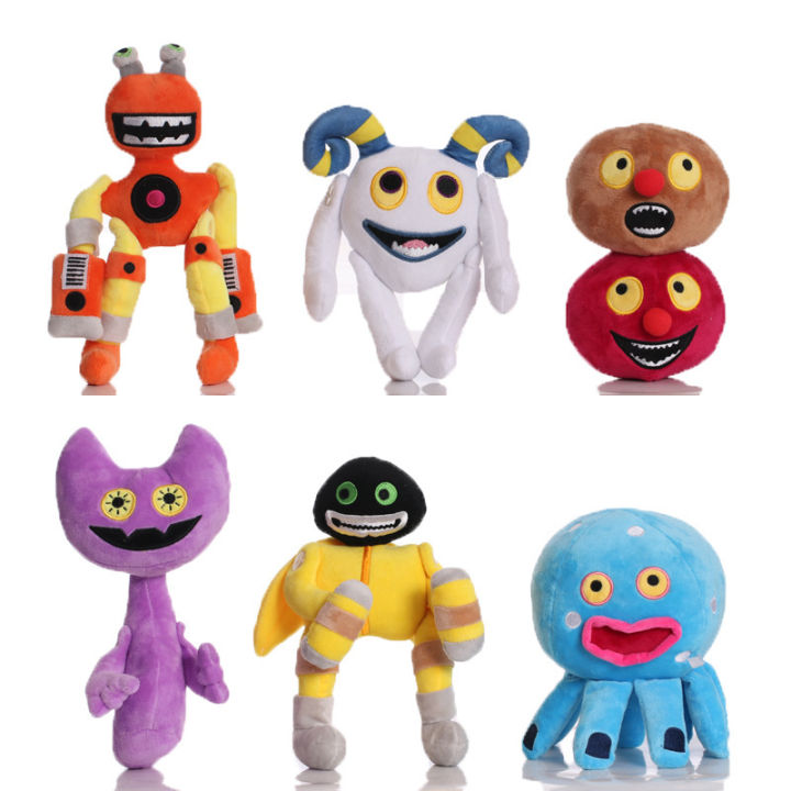1pcs 20-28cm Cartoon My Singing Monsters Plush Wubbox Toys Game Periphery  Pillow Home Dectoration Plush Doll For Kids Birthday Gifts Lazada