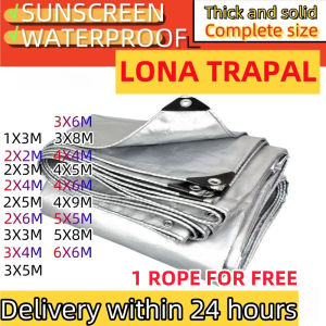 LONA TRAPAL 6X6M High Quality Thickened Tarpaulin Plant Outdoor Garden Sunscreen Waterproof Tarp