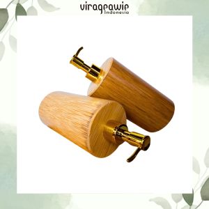 Bambura Eco Liquid Dispenser (Bambu Soap Dispenser Handmade)