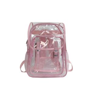 Comelnya Bag Transparent Backpack Waterproof See Through Couple New Style Beg Galas Pasangan Tembus Pandang Terkini