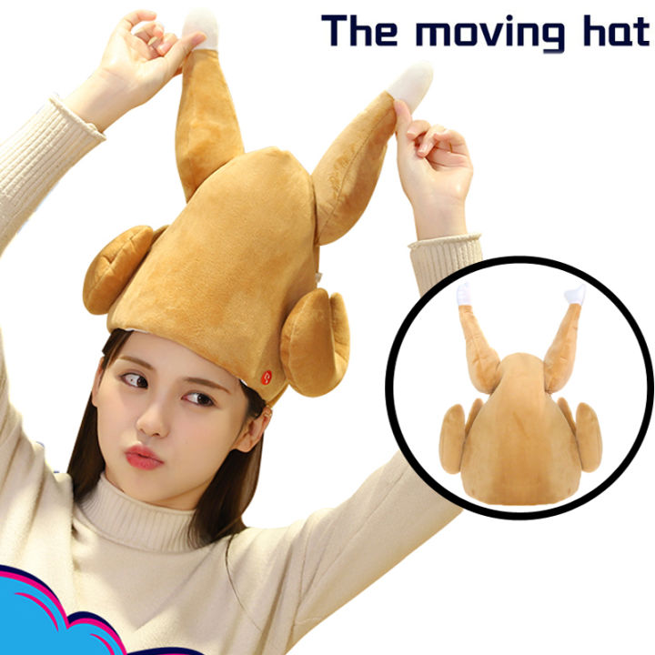 Plush cheap turkey hat