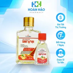 Dầu Đỏ Sao Việt FobeLife Giúp Làm Ấm Cơ Thể Giảm Nnức Mỏi Cảm Lạnh