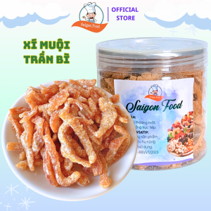 250gr [Lon Pet]  Xí Muội Trần Bì Sấy Thơm Ngon Loại 1