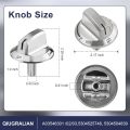 A 03546301 /02/03 5304525746 5304504839   Cooktop Knobs for Frigidaire Stove, Compatible with Frigidaire Gas Stove Knob FFGC3026SSB FFGC3026SSC FFGC3026SSE FFGC3626SSE(5).. 