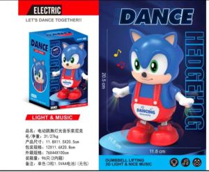 Tung Tung Tung Sahur Funny Dancing Robot Wooden Stick Man with LED & Music GIFT TOY