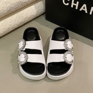 [Free Shipping] 2026 Thick-Soled Height-Increasing Fashionable EVA Versatile Diamond Ring Slippers Casual Soft-Soled High-Heeled Sandals New Anti-Slip And Odor-Resistant