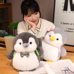 JOJO CASTLE Soft Fat Penguin Plush Toys Stuffed 25/32cm Cartoon Animal Couple Penguin Doll Lovely Kids Baby Girls Christmas Birthday Gift for Children