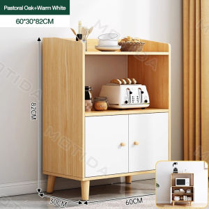 Motida Wood Cabinet Furniture Storage Cabinet with Door Door Dust-proof and Space-saving