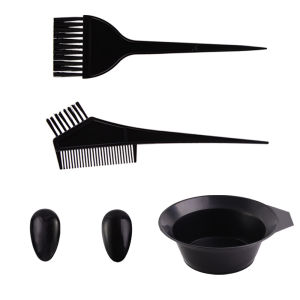 5/7/9-Piece Disposable Hair Dye Bowl Set Professional-Grade Hair Dye Care Hair Dye Coloring Kit Hair Dye Brush and Bowl Set Hairdressing Styling Brushes Hair DIY Tool Kit