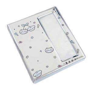 อัลบั้มบูธถ่ายภาพสีเงินสำหรับนักเรียนและพัดลมไอดอลแถบเก็บภาพที่สะดวกสำหรับช่วงเวลาล้ำค่า