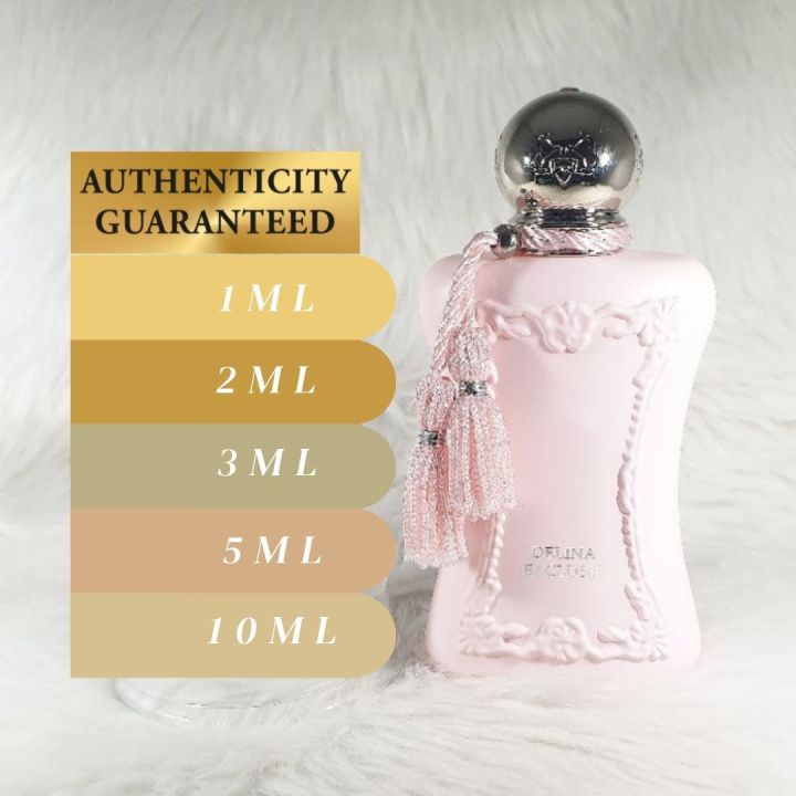 Delina Exclusif eau de parfum perfume decant in 1ml 2ml 3ml 5ml 10ml roll on or spray bottle for