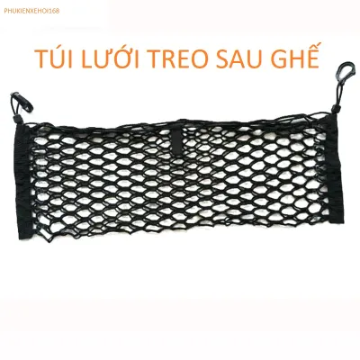 Túi lưới treo ghế ô tô (PK168) Túi lưới để đồ xe hơi