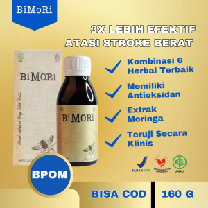 Bimori Obat Stroke Untuk Kebas Dan Kesemutan Obat Jantung Koroner Herbal Darah Tinggi Daun Kelor