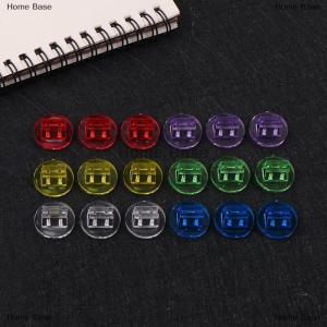 [COD] Home Base ฐานขาตั้งพลาสติกใส20ชิ้น ล็อตสำหรับเกมกระดานที่ใส่บัตรอุปกรณ์เสริมสำหรับเกมกระดาน