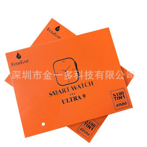 《411》 Cross-border hot S100 Ultra Smart Watch S9 Ultra Bluetooth calling 7in1 Multi Band Health Watch