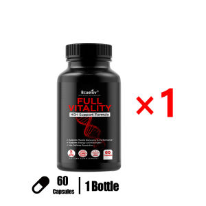 Bcuelov HGH Supplement for Men and Women L-Arginine Supplement - Supports Muscle Growth Muscle Building Post-Workout Recovery Vascular Function