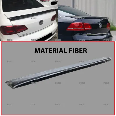 Volkswagen Passat B7 Sportivo Look Spoiler Spolier Material Fiber Bodykit Skirting Body kit