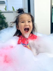 สบู่ตีฟอง สบู่ทําฟอง บับเบิ้ลบาธ สูตรอ่อนโยน หอม ฟองเยอะ ไม่ง้อโค้ด A Perfect Day - Bubble Bath สบู่อ่างน้ํา ฟองสบู่แสนสนุก บับเบิ้ลบาธ