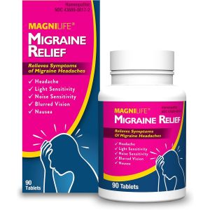 MAGNILIFE 90 dissolving tablets giảm đ.a/u nửa đầu giảm b.u.ồ/n n.ô.n nhạy cảm với ánh sáng & tiếng ồn và mờ mắt của Mỹ