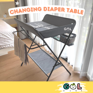GOL Baby Meja Tempat Ganti Popok Anak Bayi | Baby Changing Diaper Table Premium