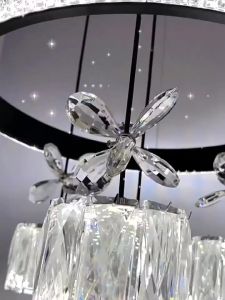 GIJIESE living room chandelier living room decorative lamp beautiful bedroom ceiling lamp