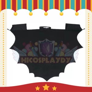 hiCosplayDy Kids Bat Kids Children Costume Black Cape Halloween Kids Role Play Cosplay