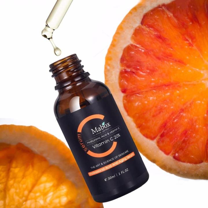 Serum Vitamin C- Làm trắng da nhanh tự nhiên, chống oxy hóa, Chống lão hóa, giảm nếp nhăn, Serum dưỡng ẩm da, làm trắng da mặt cho nam và nữ