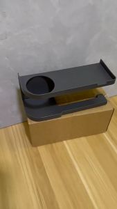 Bathroom Toilet Paper Holder with Shelf No Drill Wall-Mounted Tissue Rack Roll Tissue Storage Rack Bathroom Organizer