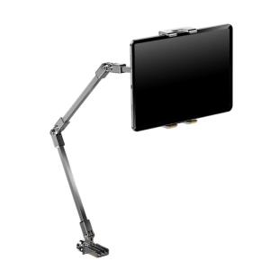 Phone and Tablet Holder Bed Mount Carbon Steel Long Arm Foldable Lazy Stand 360 Degree Rotatable for Phone Tablet