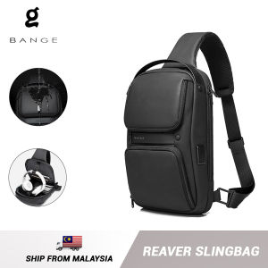 Bange Reaver Shoulder Bag Crossbody Bag Men s Sling Bag Beg Lelaki Multi Compartment Travel Water-Resistant