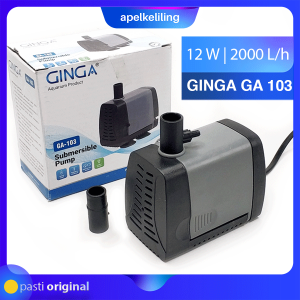 Pompa Aquarium Celup GINGA 103 Water Pump Low Watt GA 103