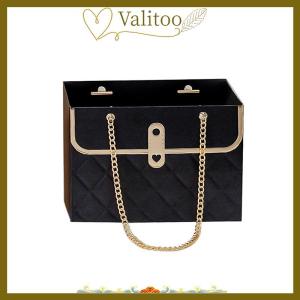 [Valitoo] กล่องใส่ดอกกุหลาบแบบพกพากล่องกระดาษห่อของขวัญของขวัญงานปาร์ตี้