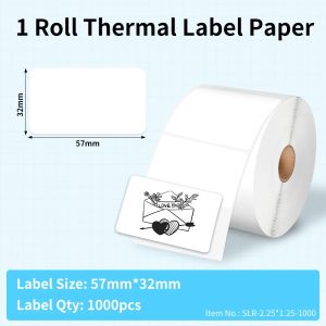 Phomemo 100x150mm Thermal Label Stickers Roll A6 Size Shipping Labels For PM-241BT/D520/246S Waybill Printer