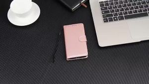 Samsung Galaxy S8+ S8 S9+ S9 S10+ S10 S20+ S20 Ultra S22+ S20 S6 Edge S7 Edge Leather Case Premium-Flip Wallet-Casing Dom Magnet