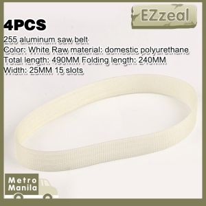 4pcs 255 Cutting Machine Belt Cutting Driving Belt Universal Machine Belt For Electric Aluminum Saw