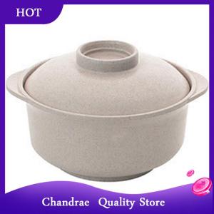 [Chandrae] Instant Noodle Bowls with Lids Soup Hot Rice Bowls Japanese Style Students Food Container Healthy Kitchen Bowl Tableware