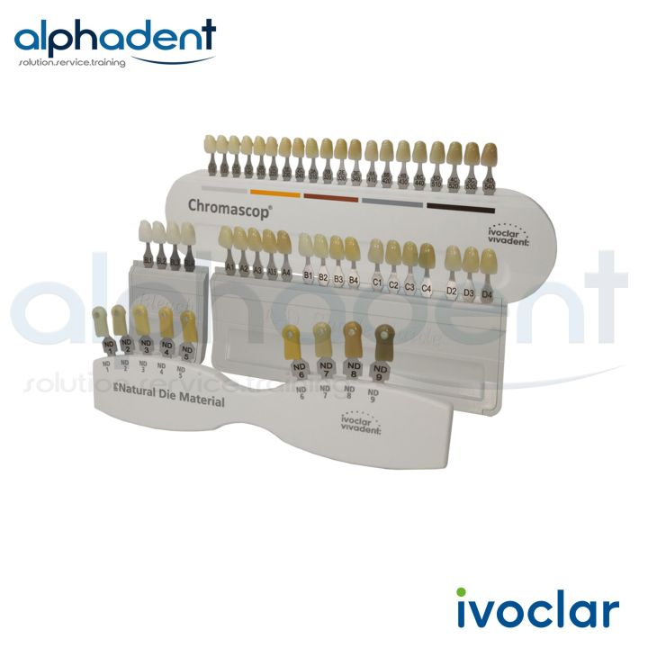 Dental Shade Guides (Tooth Shades, Die Material) alphadent 