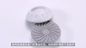 Cửa an toàn con cài đặt nhanh với tấm đệm lót cao su chống xước khung có thể điều chỉnh xây dựng thực tế cho cuộc sống nhỏ gọn