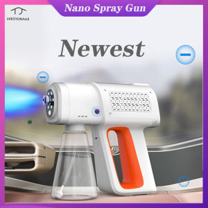 HKStorage Nano Spray Disinfection Machine Sanitizer Spray with Powerful Pressure Wireless Rechargeable with Blue Light GD-18