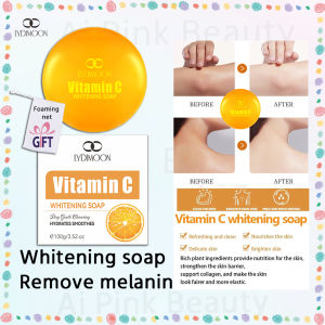 LYDIMOON Vitamin C Whitening Body Soap 100g Moisturizing for Normal Skin