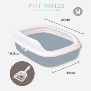 Khay vệ sinh cho mèo Basic Pakeway 3 size: S/M/L