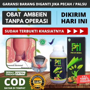 Obat Ambeien Tanpa Operasi Wasir Stadium 1 2 3 4 Benjolan Di Anus BAB Keluar Darah Obat Ambiyen Paling Ampuh Anus Berdarah Infeksi Anus Gatal Obat Ambeyen Yg Ampuh Pencahar Obat Wasir Luar Dalam Untuk Anak Dan Dewasa Pro DT Herba BPOM