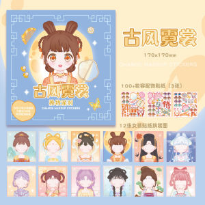 Cartoon Sticker 卡通盒装贴纸 Pelekat Kartun Comel Kalis Air Hadiah Pelajar Cute Kuromi Cinnamoroll Pikachu Shinchan Waterproof Sticker