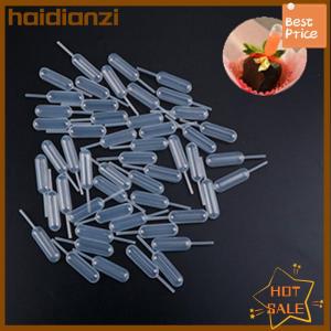 haidianzi 100pcs Plastic Squeeze 4ml Transfer Dropper Disposable Pipettes For Cupcake