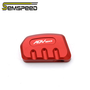 SEMSPEED Motorcycle CNC Side Foot Kick Stand Kickstand Support Plate For Honda ADV160 ADV 160 2022-2023 2024