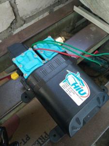 Paket Dinamo Steam Tekanan Tinggi Merek HIU Original Double Pump Isi Paket Dinamo Adaptor Water Jet Stik Soket Konektor Klem Filter | Dinamo Steam Cuci Motor Mobil AC