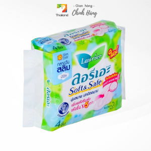Băng vệ sinh hằng ngày mềm mại an toàn Laurier soft & safe Thái Lan
